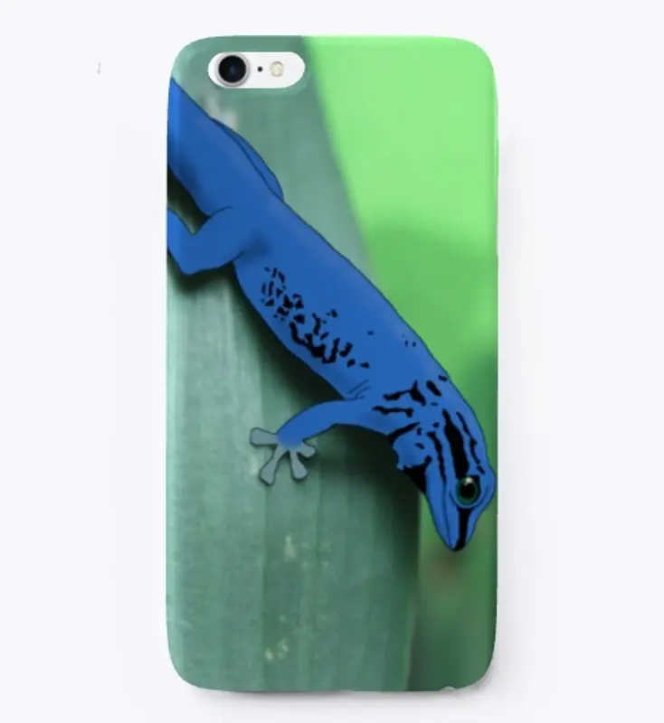 Electric Blue Day Gecko